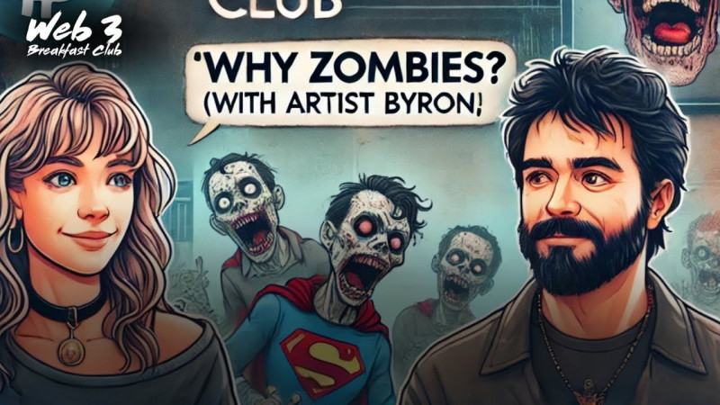 This Artist Can’t Stop Drawing Zombies