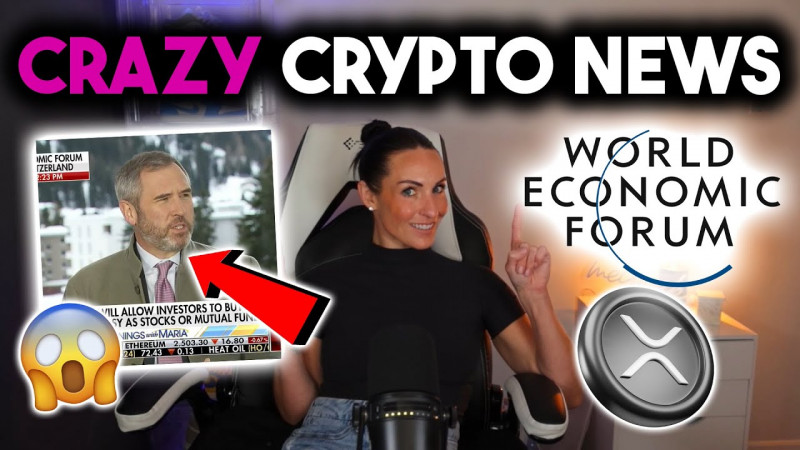 CRAZY CRYPTO NEWS FROM THE WORLD ECONOMIC FORUM... MUST WATCH! XRP & MORE!