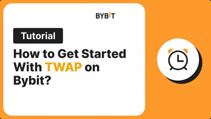 How to Get Started With TWAP on Bybit!