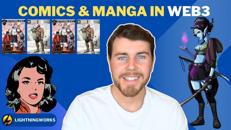 Comics and Manga were MEANT for Blockchain w/ LightningWorks | Blockchain Interviews