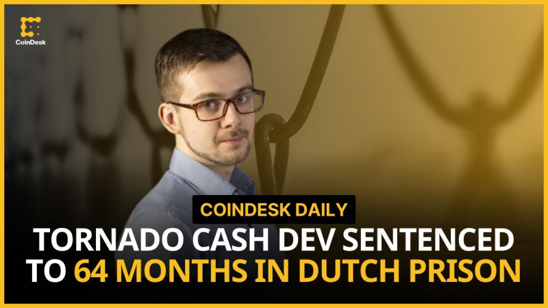Tornado Cash's Alexey Pertsev Sentenced to 64 Months in Prison; Meme Coins Rally | CoinDesk Daily