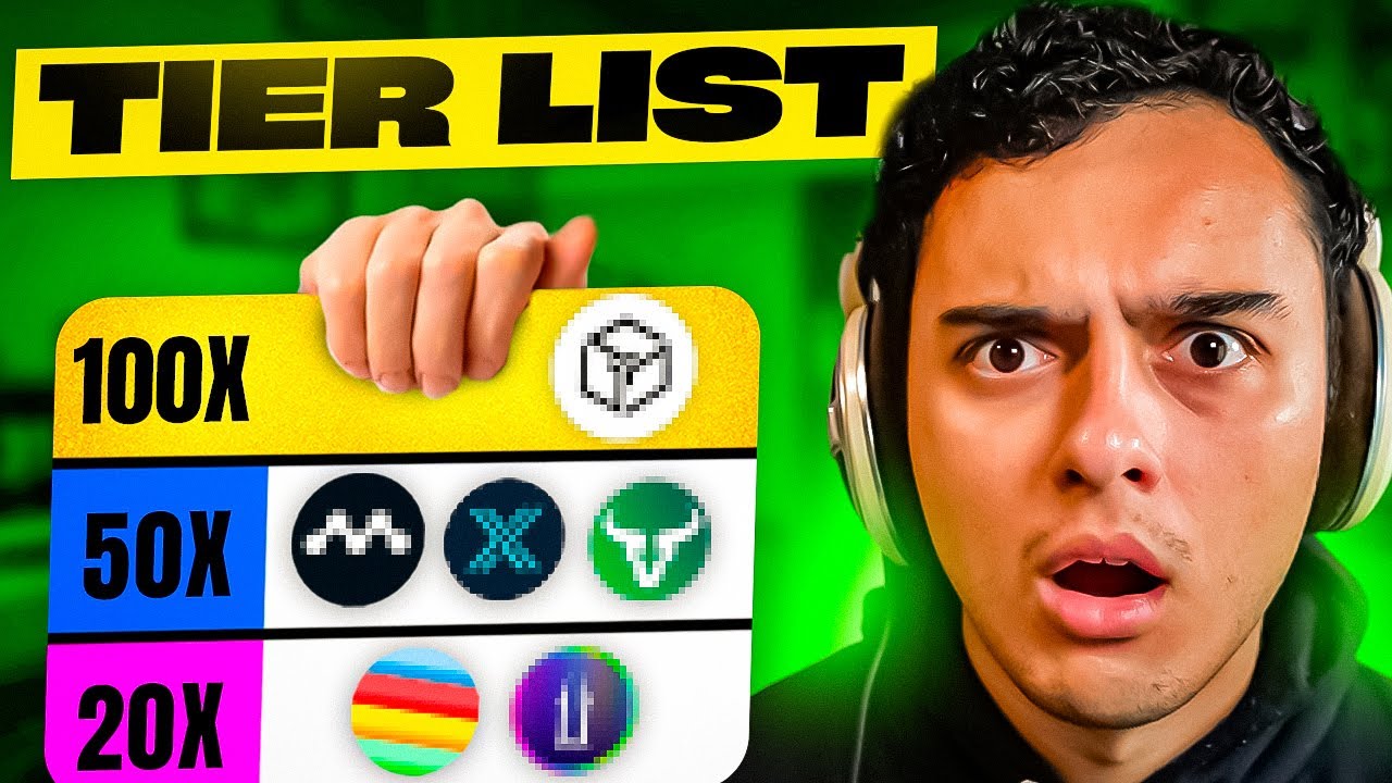 10100X CRYPTO GAMING COIN TIER LIST!! (THESE WILL EXPLODE IN 20242025