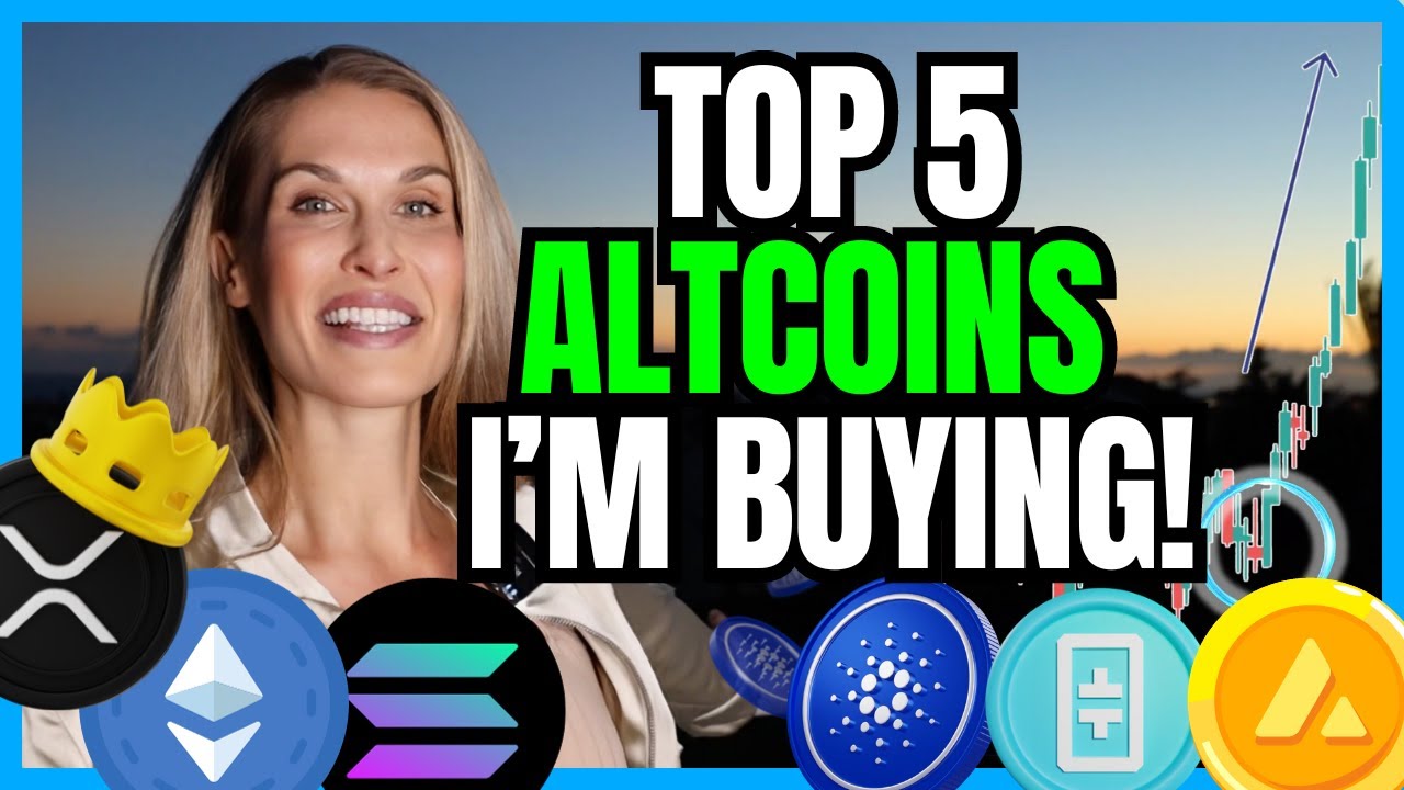 MY TOP 5 ALTCOINS TO BUY BEFORE THE BULL RUN! 100% GAINS WITH THIS ...